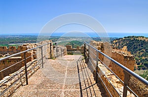 Swabian Castle of Rocca Imperiale. Calabria. Italy.