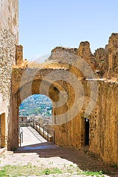 Swabian Castle of Rocca Imperiale. Calabria. Italy.