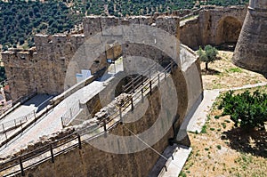 Swabian Castle of Rocca Imperiale. Calabria. Italy.