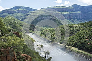 The swadini dam near the blyde river