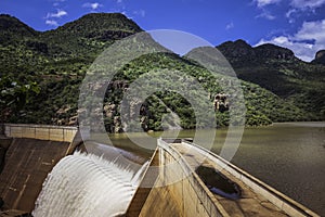 The swadini dam near the blyde river