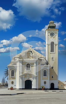 Swakopmund church clock tower