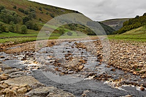 Swaledale Walking Path Yorkshire Dales UK