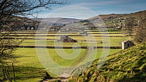 Old Barns in Swaledale, Yorkshire