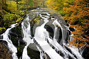 Swallow Falls, north Wales, Snowdonia