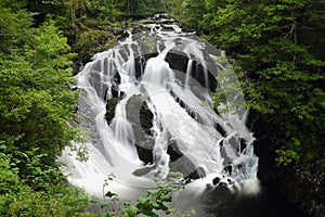 Swallow falls in Snowdonia