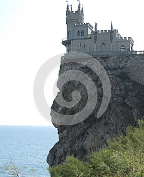 Swallow`s Nest Castle: Cliffs of the Crimea