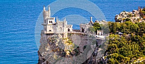 Swallow`s Nest castle in Crimea