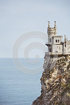 Swallow`s Nest Castle in Crimea