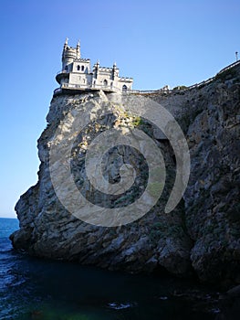 The Swallow`s Nest castle/Gaspra/Yalta area/Crimea 22/05/2019