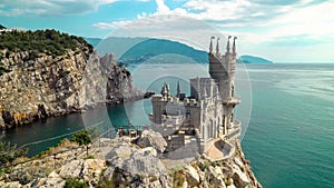 Swallow`s Nest Castle Symbol of Crimea