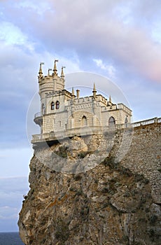 Swallow's Nest in Gaspra. Crimea. Ukraine