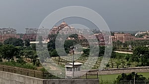 Swami narayan akshardham temple in delhi india photo