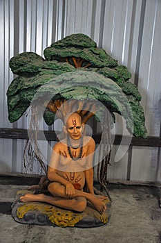 Swami Samarth Maharaj statue also called Sri Akkalkot Swami Samarth. Yerawada Pune