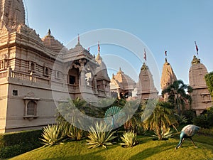 Swaminarayan Temple in Poicha, India. photo