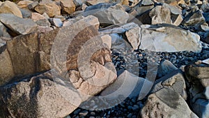 Swamis Reef Surf Park Melted Rocks Encinitas California.