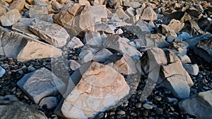 Swamis Reef Surf Park Melted Rocks Encinitas California.