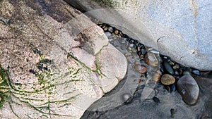 Swamis Reef Surf Park Melted Rocks Encinitas California.