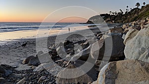 Swamis Reef Surf Park Melted Rocks Encinitas California.