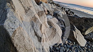 Swamis Reef Surf Park Melted Rocks Encinitas California.