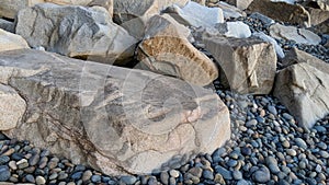 Swamis Reef Surf Park Melted Rocks Encinitas California.