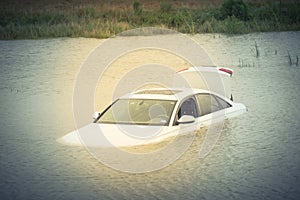 Swamp car flood