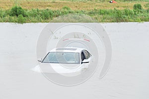 Swamp car flood