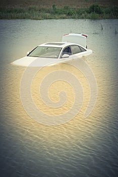 Swamp car flood