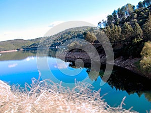 Swamp the Tranco Reservoir in Spain photo