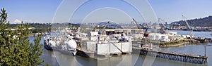 Swan Island Shipyard Panorama