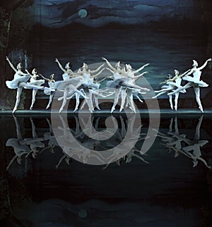 swan lake ballet performed by russian royal ballet