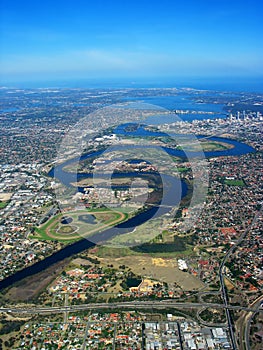 Swan River Aerial View