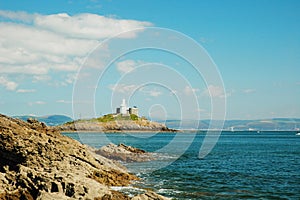 Swansea and lighthouse photo
