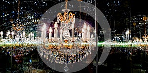Swarovski Kristallwelten chandelier of Grief