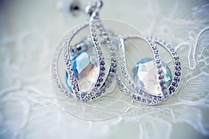 Swarovski rystals. earrings