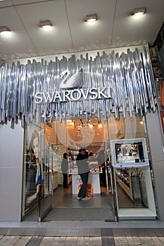 Swarovski shop in hong kong