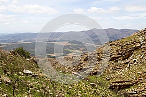 The Swartberg Pass between George and Oudtshoorn leading to the Little Karoo