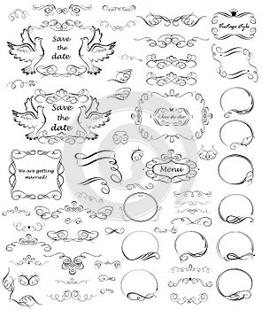 Swashes and vintage frames