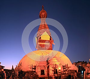 Swayambhu pagoda,Kathmandu Valley