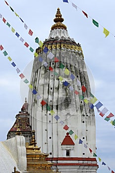 Swayambhunath Monkey Temple - Kathmandu, Nepal photo
