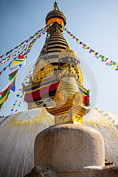 Swayambhunath Temple Big and Small