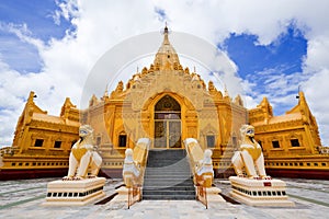 Swe Taw Myat, Buddha Pagoda, Yangon,Myanmar photo