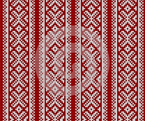 Sweater Fairisle Design. Seamless Knitting Pattern