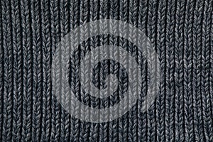 Sweater texture background. Gray knitted texture abstract background