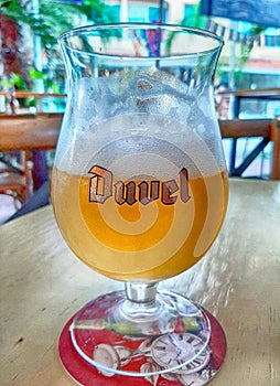 A Duvel Belgian Beer in the Tropics