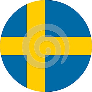 Sweden Flag illustration vector eps