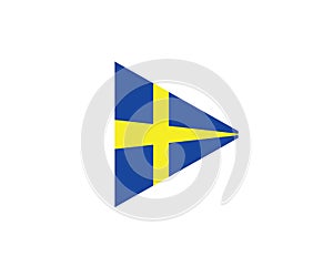 Sweden national flag country emblem state symbol