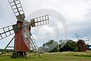 Sweden Oland Old windmill photo