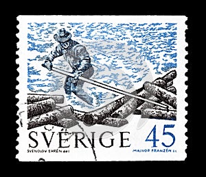 Sweden on postage stamps