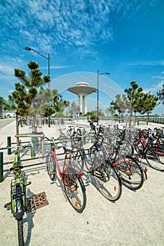 Swedish bicycle parking